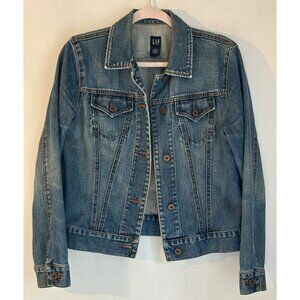 Denim Jacket Jean Gap Worn Soft